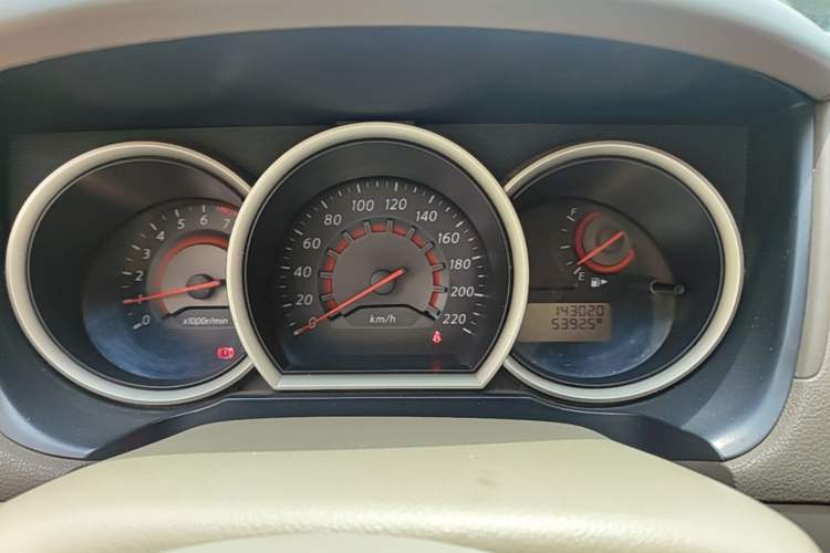 Used Nissan Sylphy 2012 Classic 1.6XE Manual Comfort Edition Instrument Cluster