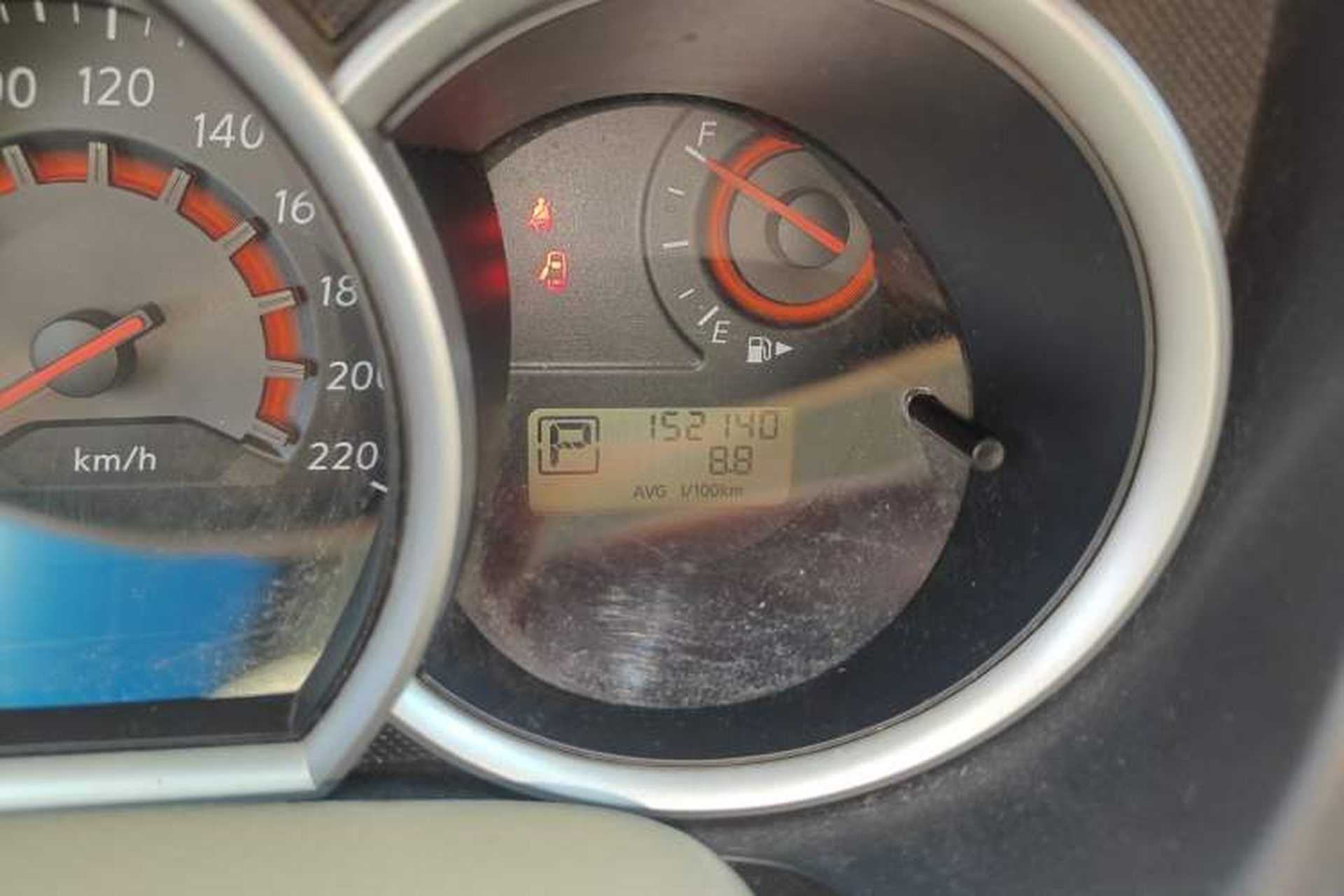 Used Nissan Sylphy 2012 Classic 1.6XE Automatic Comfort Edition Odometer Close Up