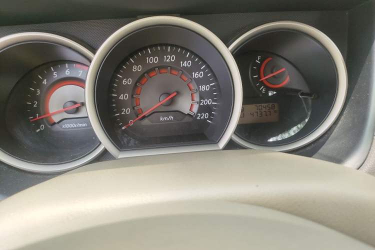 Used Nissan Sylphy 2012 Classic 1.6XE Automatic Comfort Edition Odometer Close Up