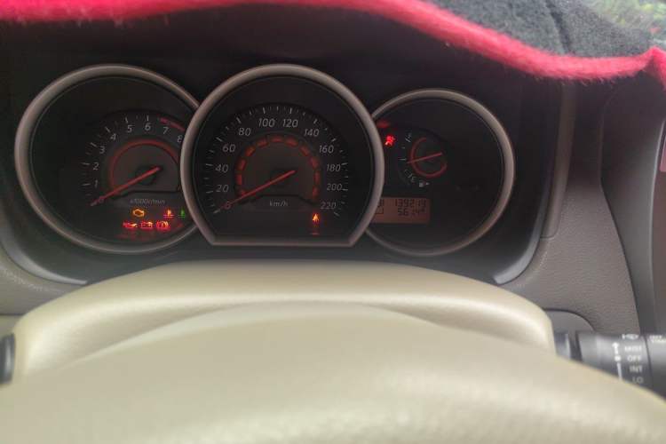 Used Nissan Sylphy 2012 Classic 1.6XE Automatic Comfort Edition Odometer Close Up