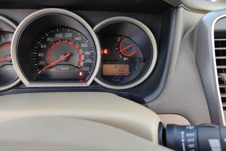 Used Nissan Sylphy 2012 Classic 1.6XE Manual Comfort Edition Odometer Close Up