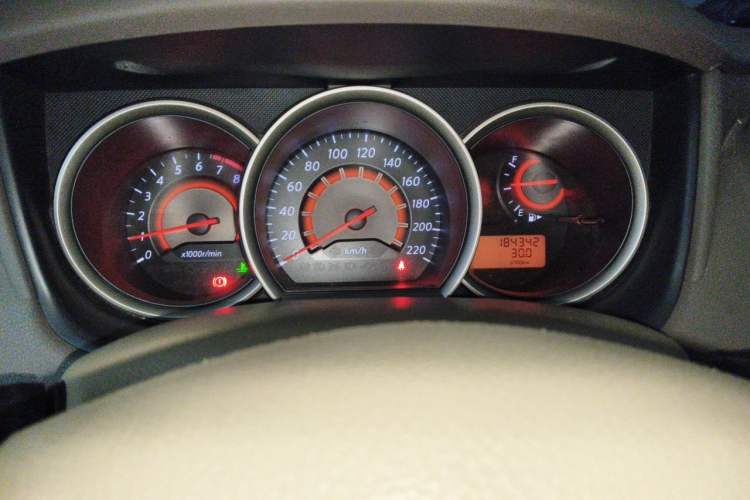 Used Nissan Sylphy 2012 Classic 1.6XE Manual Comfort Edition Odometer Close Up