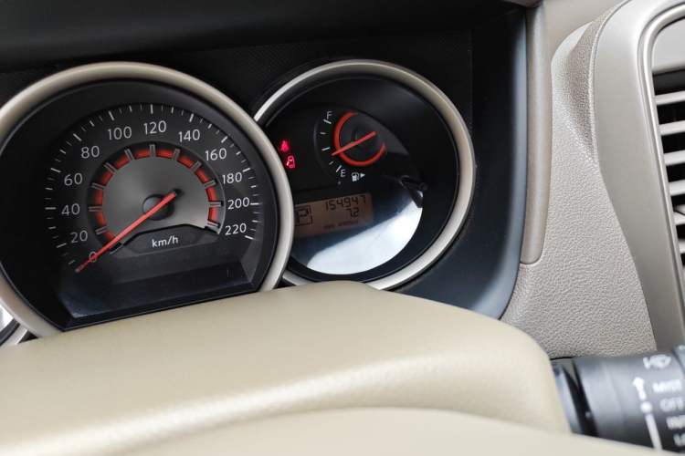 Used Nissan Sylphy 2012 Classic 1.6 XL Automatic Luxury Edition Odometer Close Up