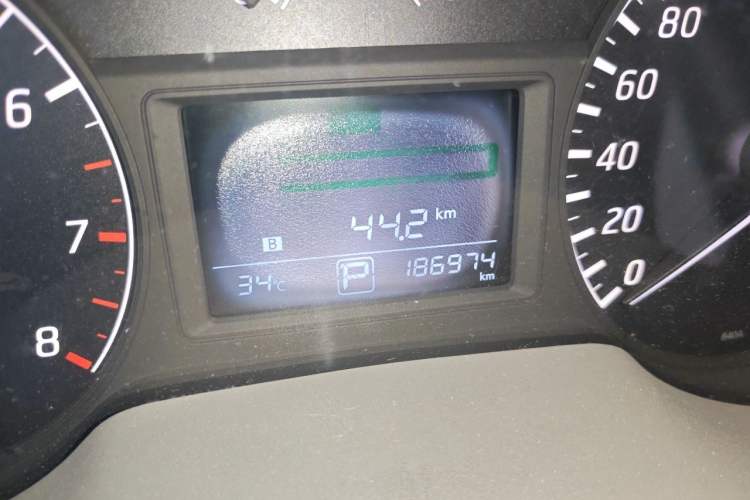 Used Nissan Sylphy 2012 1.6 XL CVT Luxury Edition Odometer Close Up