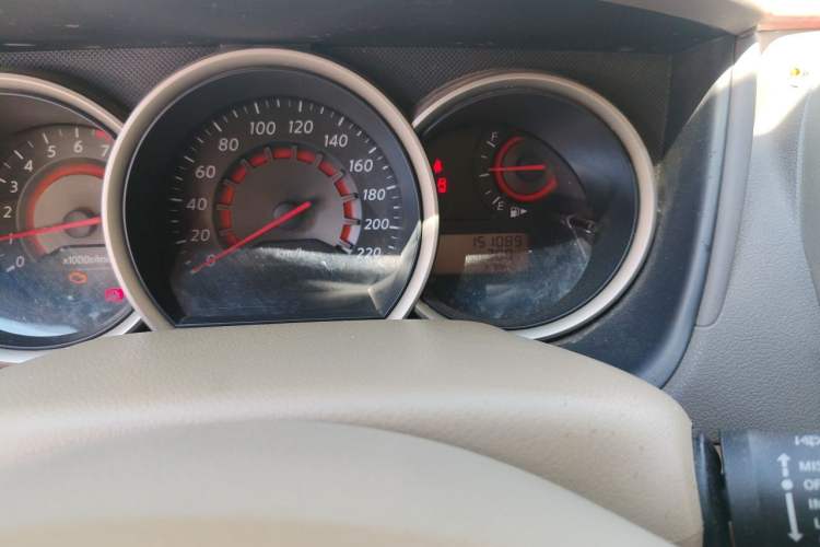 Used Nissan Sylphy 2012 Classic 1.6XE Manual Comfort Edition Odometer Close Up