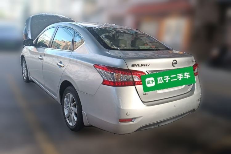 Used Nissan Sylphy 2012 1.8XL CVT Luxury Edition Rear Left 45 Deg