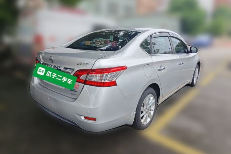 Used Nissan Sylphy 2012 1.8XL CVT Luxury Edition Rear Right 45 Deg