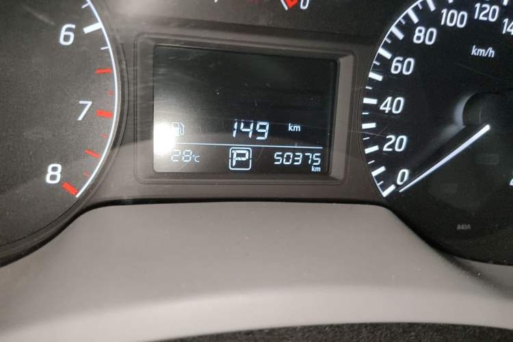 Used Nissan Sylphy 2012 1.6 XL CVT Luxury Edition Odometer Close Up