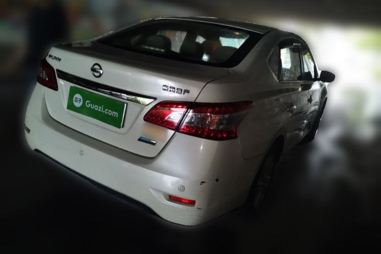 Used Nissan Sylphy 2012 1.6 XL CVT Luxury Edition Rear Right 45 Deg