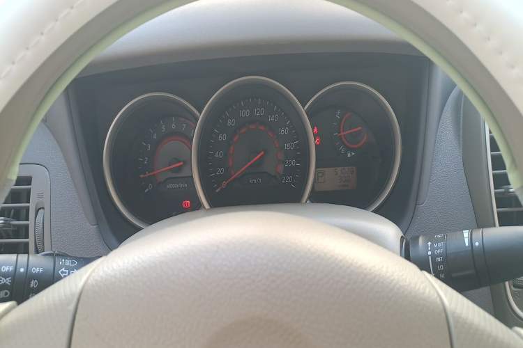 Used Nissan Sylphy 2012 Classic 1.6XE Automatic Comfort Edition Odometer Close Up
