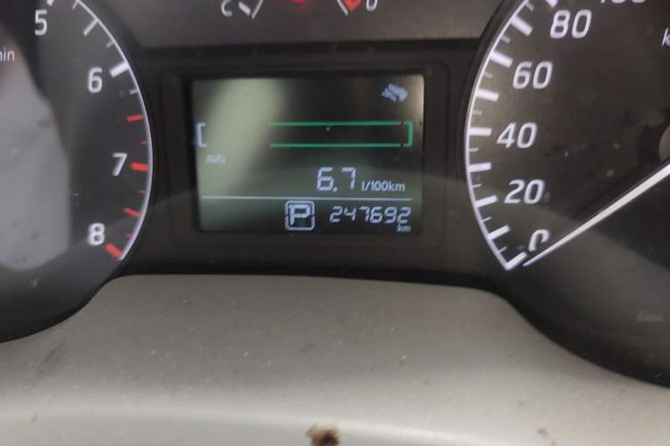 Used Nissan Sylphy 2012 1.6 XL CVT Luxury Edition Odometer Close Up