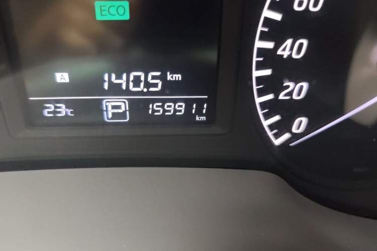 Used Nissan Sylphy 2014 1.6XV CVT Deluxe Edition Odometer Close Up