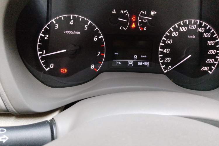 Used Nissan Sylphy 2014 1.6XV CVT Deluxe Edition Odometer Close Up