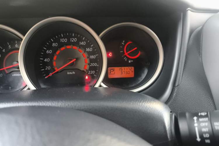 Used Nissan Sylphy 2016 Classic 1.6XE Automatic Comfort Edition Odometer Close Up