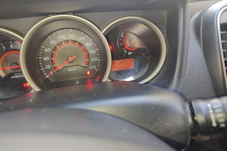 Used Nissan Sylphy 2016 Classic 1.6XE Automatic Leading Edition Odometer Close Up