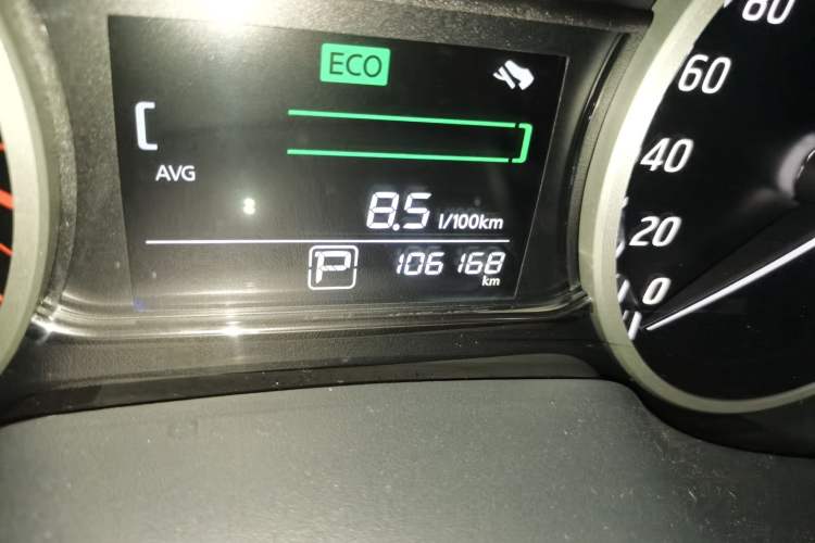 Used Nissan Sylphy 2016 1.6XV CVT Smart Enjoyment Version Odometer Close Up