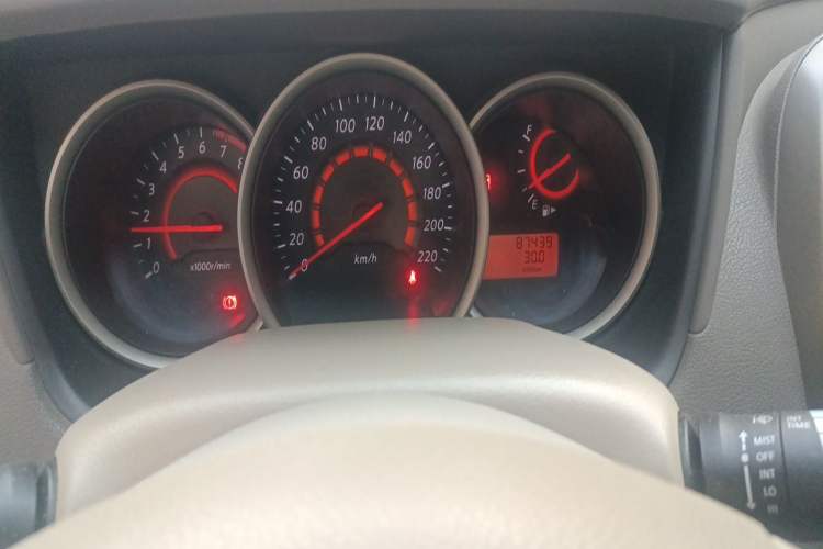 Used Nissan Sylphy 2016 Classic 1.6XE Manual Comfort Edition Odometer Close Up