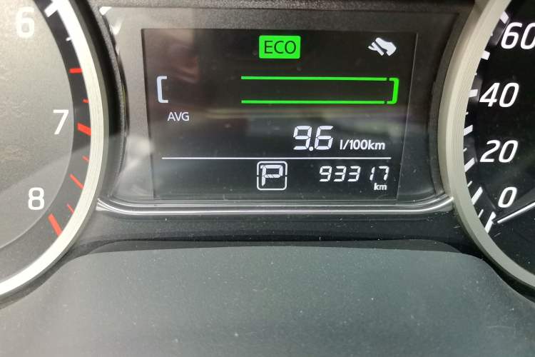 Used Nissan Sylphy 2016 1.6XV CVT Smart Enjoyment Version Odometer Close Up