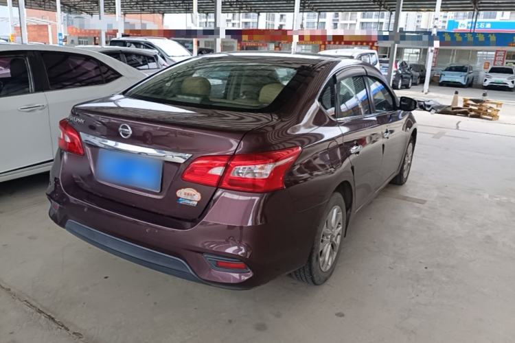 Used Nissan Sylphy 2016 1.6XE CVT Comfort Edition Rear Right 45 Deg