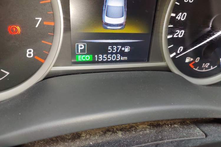 Used Nissan Sylphy 2016 1.6XV CVT ZhiZun Edition Odometer Close Up