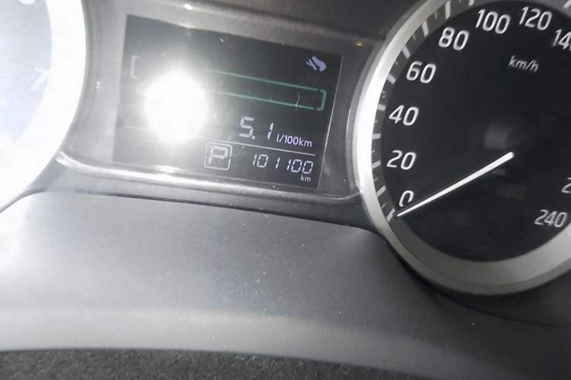 Used Nissan Sylphy 2016 1.6 XL CVT Deluxe Edition Odometer Close Up