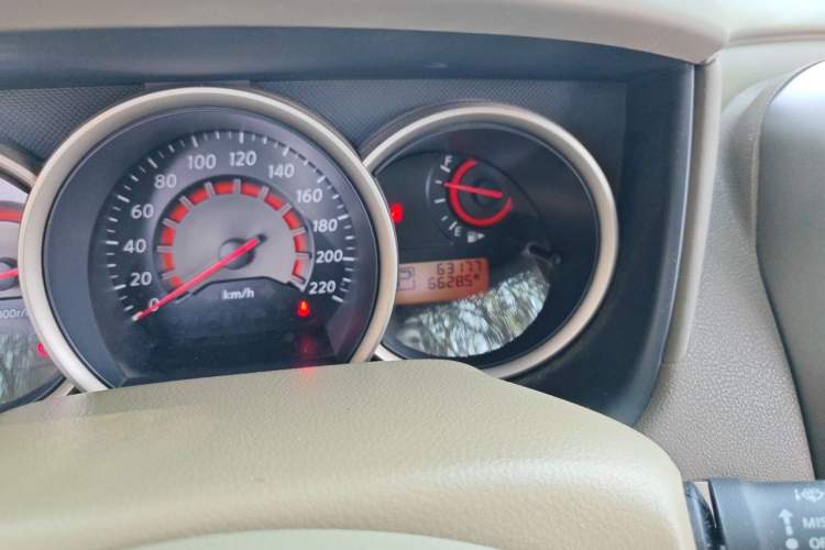 Used Nissan Sylphy 2016 Classic 1.6 XL Automatic Luxury Edition Odometer Close Up
