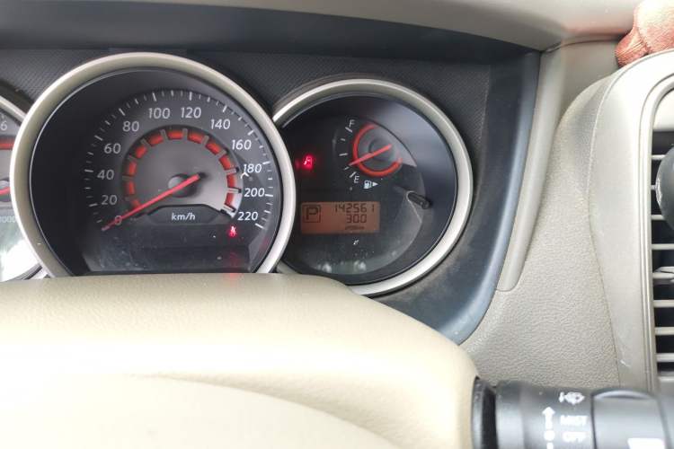 Used Nissan Sylphy 2016 Classic 1.6 XL Automatic Luxury Edition Odometer Close Up
