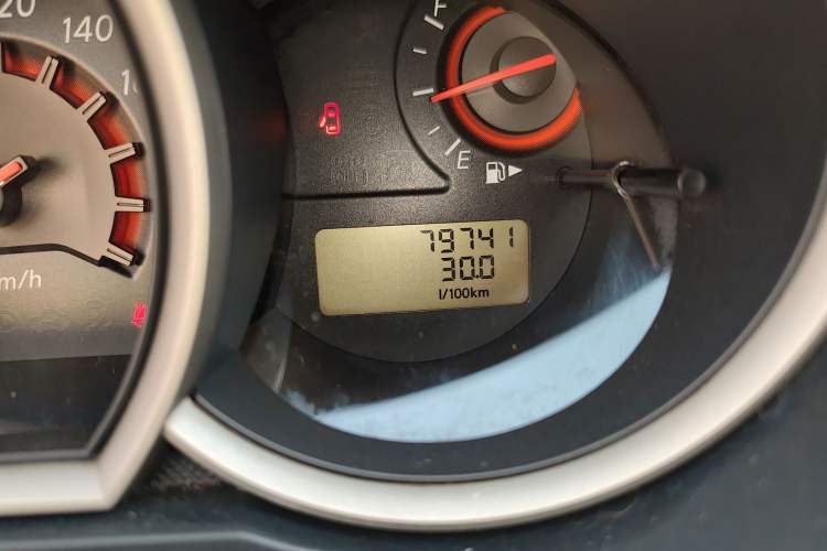 Used Nissan Sylphy 2016 1.6XE Manual Comfort Edition Odometer Close Up