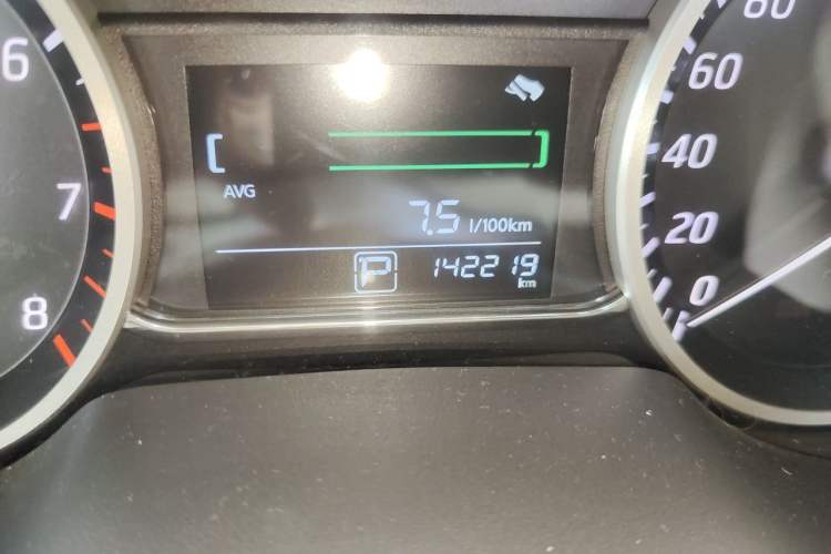 Used Nissan Sylphy 2016 1.6 XL CVT Luxury Edition Odometer Close Up