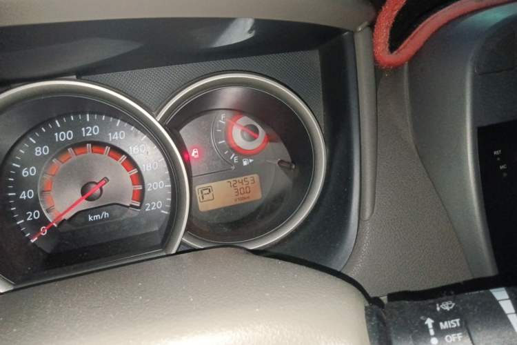Used Nissan Sylphy 2016 Classic 1.6XE Automatic Comfort Edition Odometer Close Up