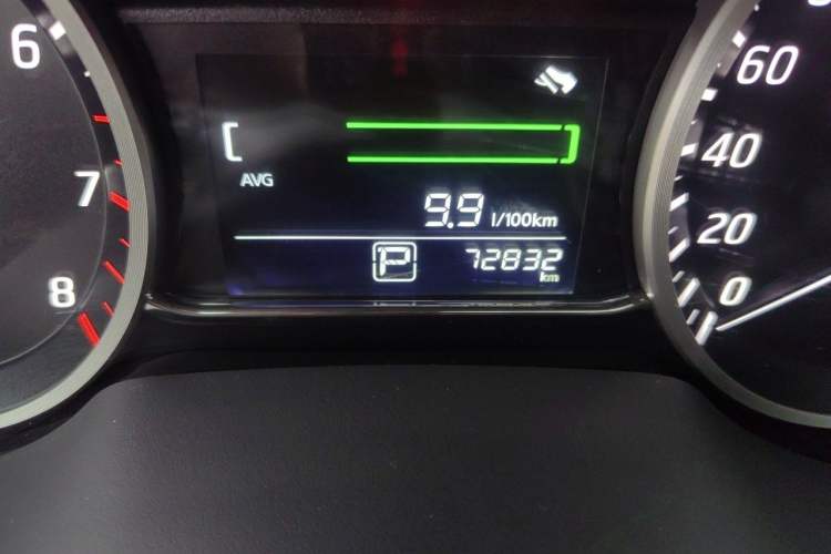 Used Nissan Sylphy 2016 1.6 XL CVT Luxury Edition Odometer Close Up
