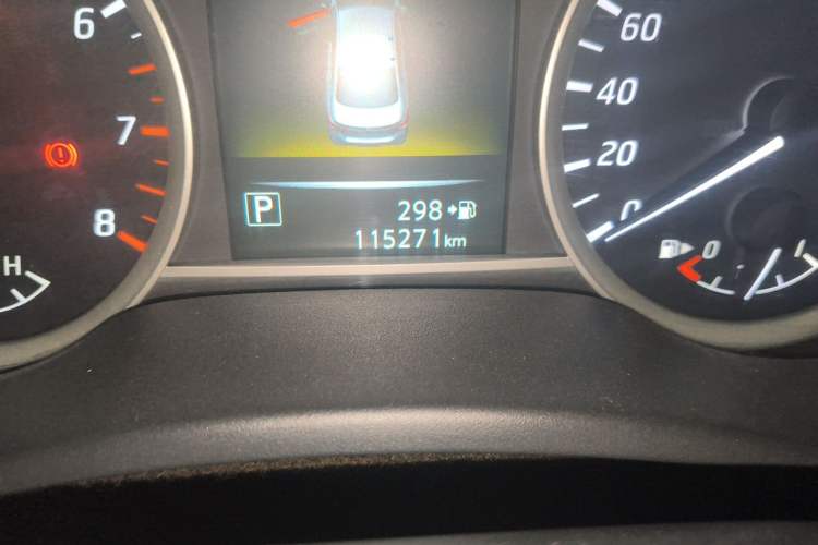 Used Nissan Sylphy 2016 1.8XV CVT Prestige Edition Odometer Close Up