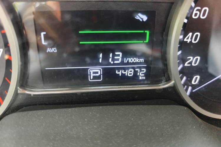 Used Nissan Sylphy 2016 1.6 XL CVT Luxury Edition Odometer Close Up