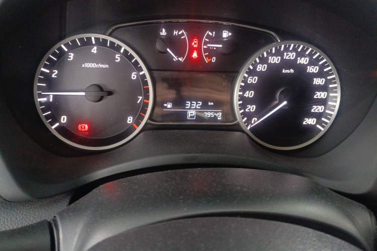 Used Nissan Sylphy 2016 1.6 XL CVT Deluxe Edition Odometer Close Up