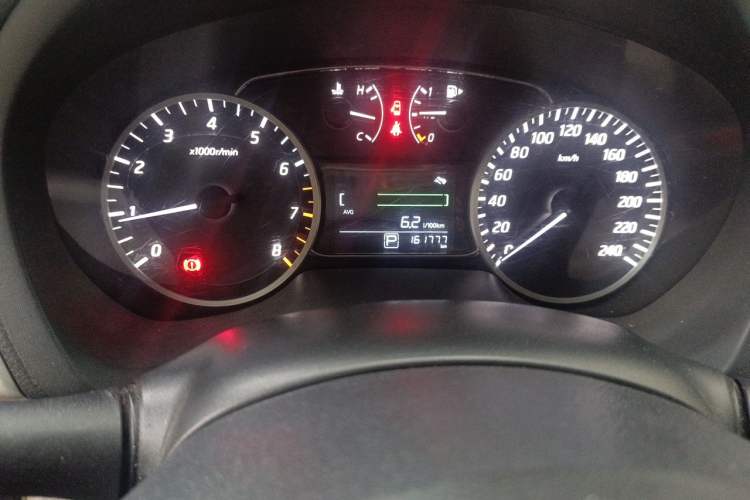 Used Nissan Sylphy 2016 1.6 XL CVT Deluxe Edition Odometer Close Up