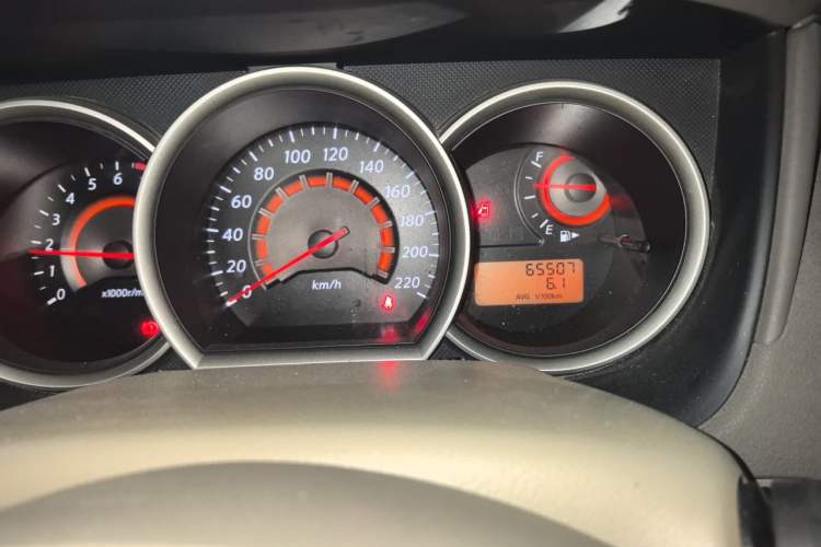 Used Nissan Sylphy 2016 Classic 1.6XE Manual Leading Edition Odometer Close Up