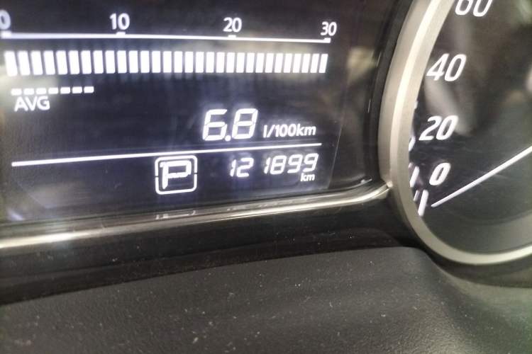 Used Nissan Sylphy 2016 1.6 XL CVT Luxury Edition Odometer Close Up