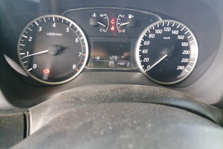 Used Nissan Sylphy 2016 1.6XV CVT Smart Enjoyment Version Odometer Close Up
