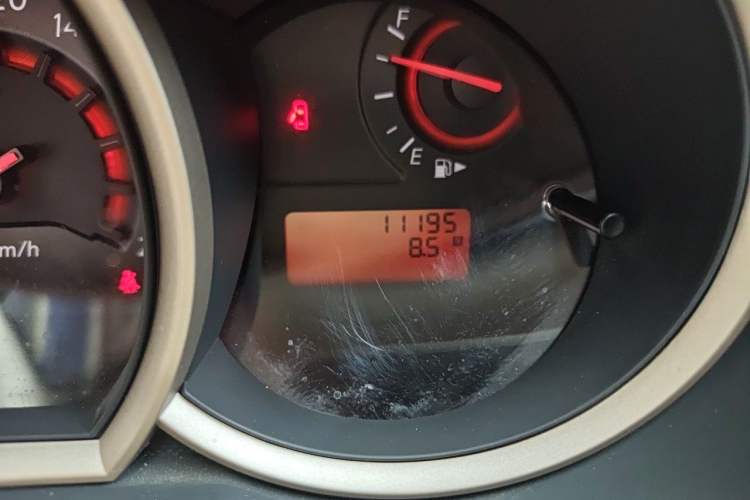 Used Nissan Sylphy 2018 Classic 1.6XE Manual Comfort Edition Odometer Close Up