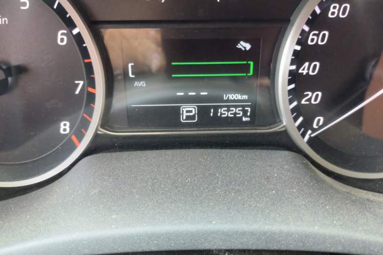 Used Nissan Sylphy 2018 1.6XV CVT Deluxe Edition Odometer Close Up