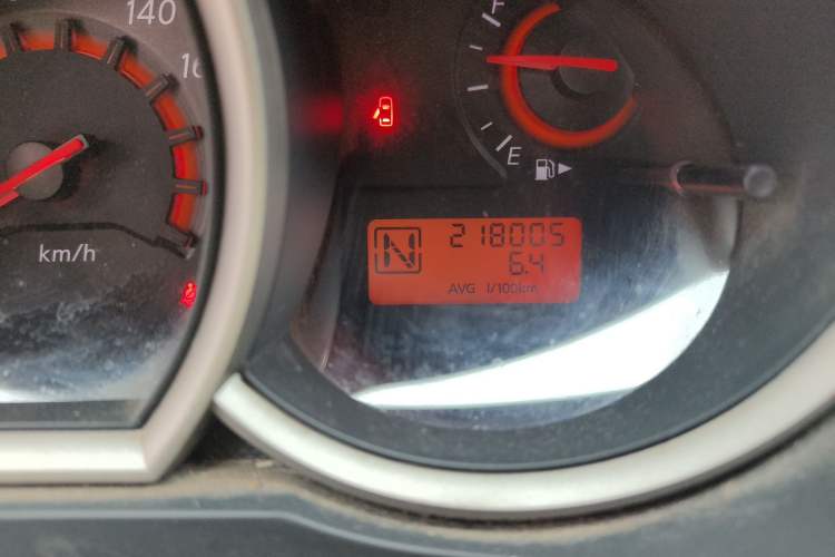 Used Nissan Sylphy 2018 Classic 1.6XE CVT Comfort Edition Odometer Close Up
