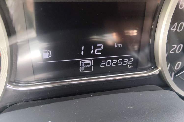 Used Nissan Sylphy 2018 1.6XV CVT Deluxe Edition Odometer Close Up