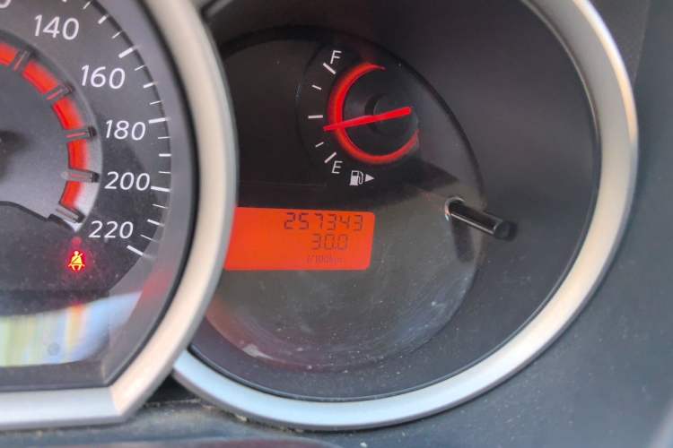 Used Nissan Sylphy 2018 Classic 1.6XE Manual Comfort Edition Odometer Close Up