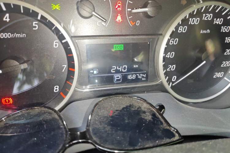 Used Nissan Sylphy 2018 1.6XV CVT Deluxe Edition Odometer Close Up