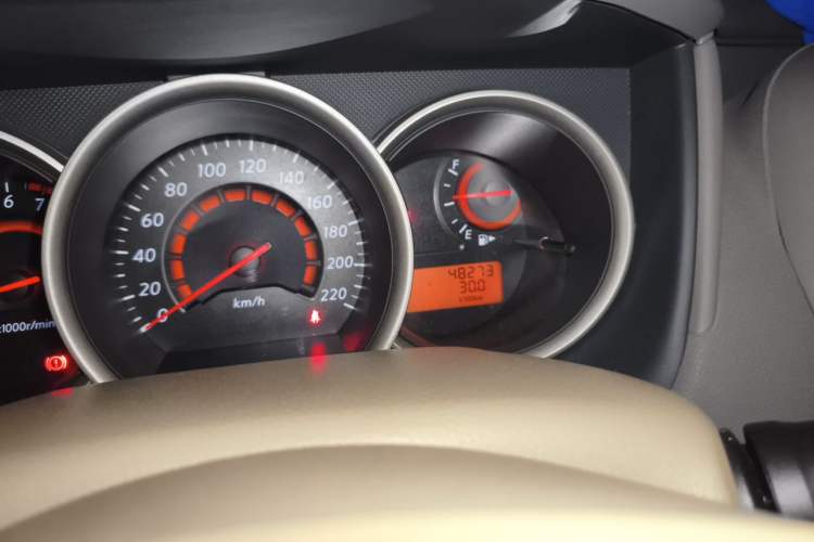 Used Nissan Sylphy 2018 Classic 1.6XE Manual Comfort Edition Odometer Close Up