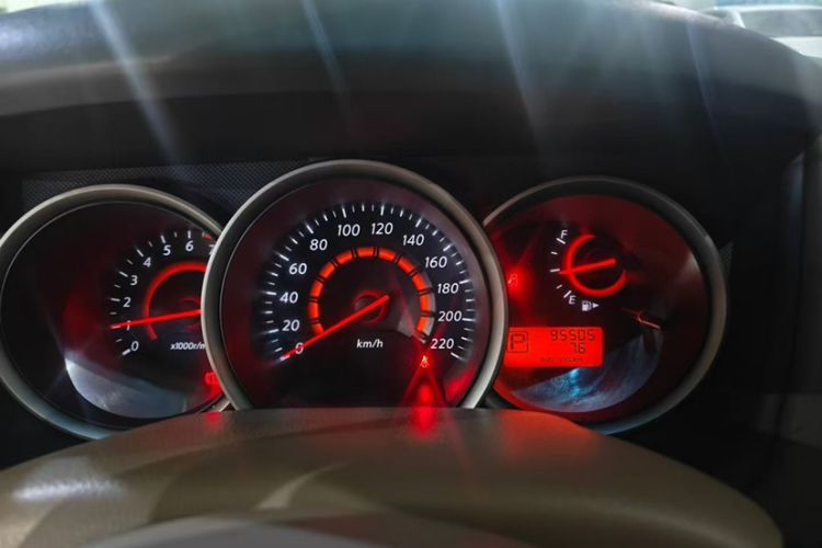 Used Nissan Sylphy 2018 Classic 1.6XE CVT Comfort Edition Odometer Close Up