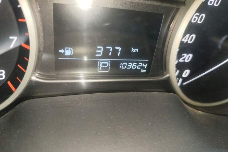 Used Nissan Sylphy 2018 1.6XV CVT Deluxe Edition Odometer Close Up