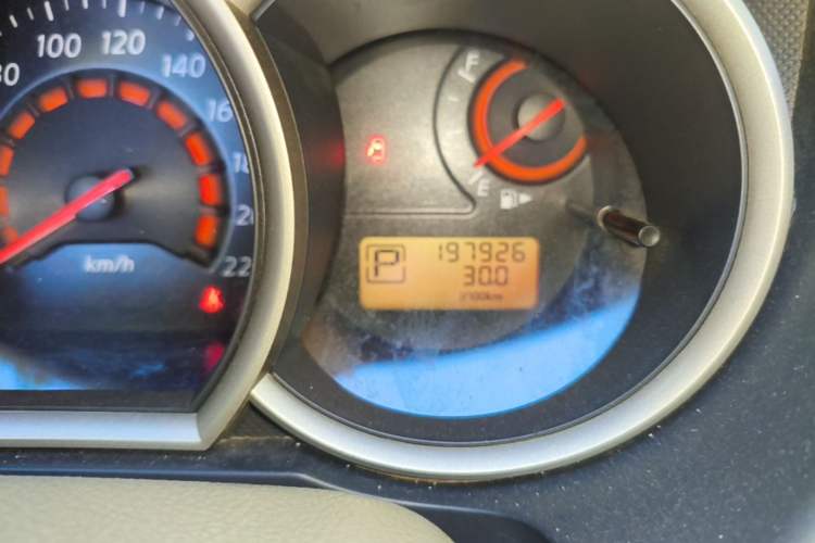 Used Nissan Sylphy 2018 Classic 1.6XE CVT Comfort Edition Odometer Close Up