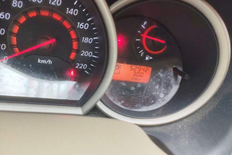 Used Nissan Sylphy 2018 Classic 1.6XE+ CVT Leading Edition Odometer Close Up