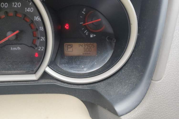 Used Nissan Sylphy 2018 Classic 1.6XE+ CVT Luxury Edition Odometer Close Up
